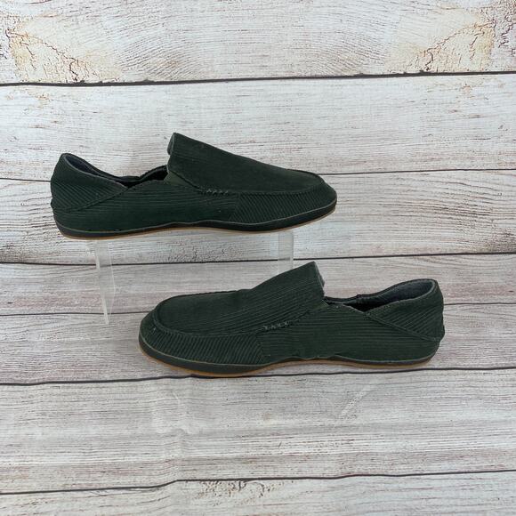 Olukai Moloa Mens Sz 14 Slippers Hunter Green main image 6